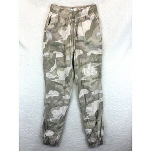 Hollister Joggers Women's XS Camo‎ Ultra High Rise Drawstring Waist Lounge Pants